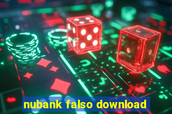 nubank falso download